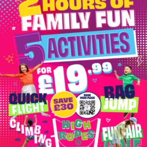 2 Hours of Family Fun for £19.99 Poster